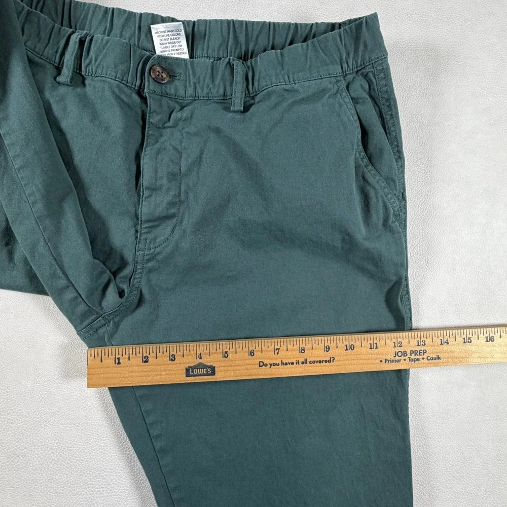 Bearbottom Clothing Mens XL Forest Green Cotton Spandex Jogger Pants